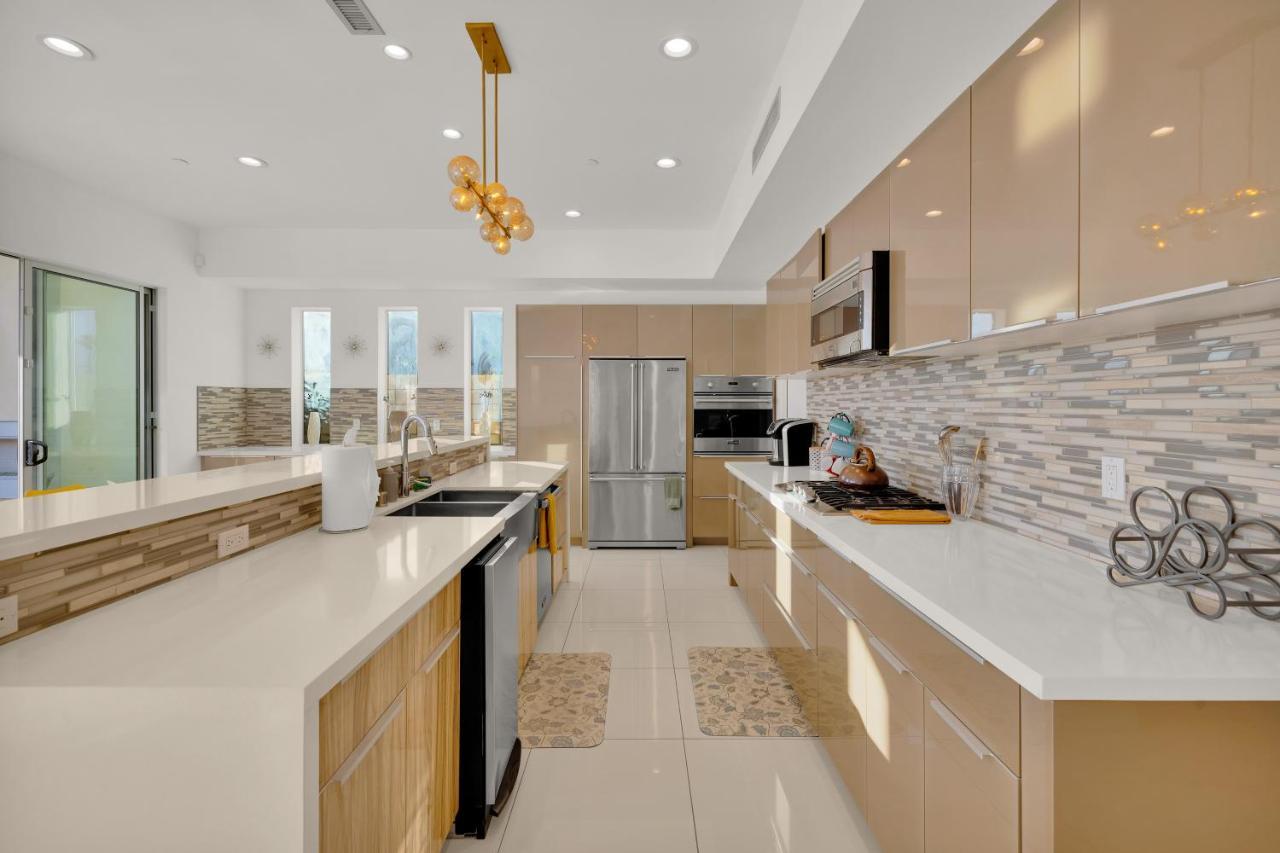 Breathtaking Luxury Villa Architectural Jewel Palm Springs Bagian luar foto